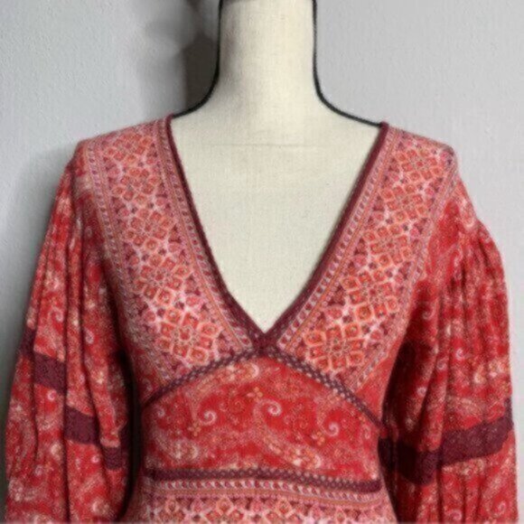 Free People Luna Scarf Print Tunic - Picture 7 of 11